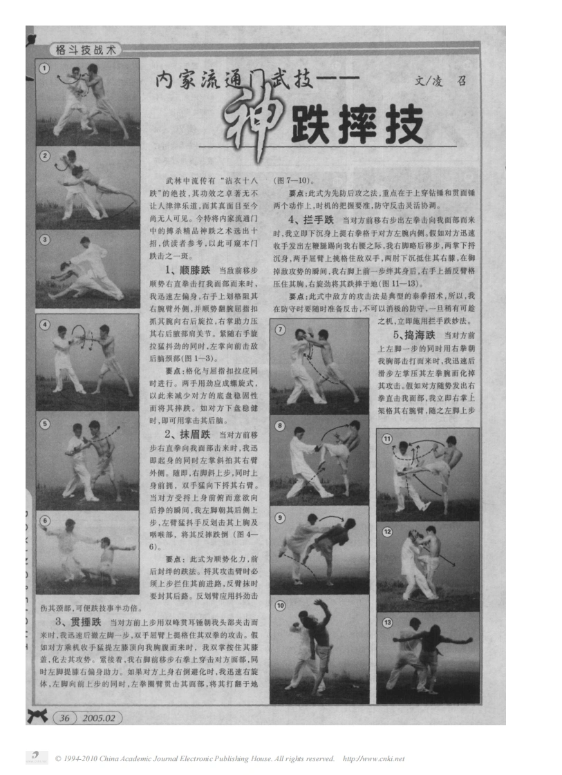 《内家流通门武技——神跌摔技》凌召-四书格