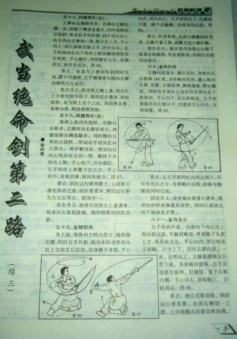 《武当绝命剑·第二路（4）》郭树璞-四书格