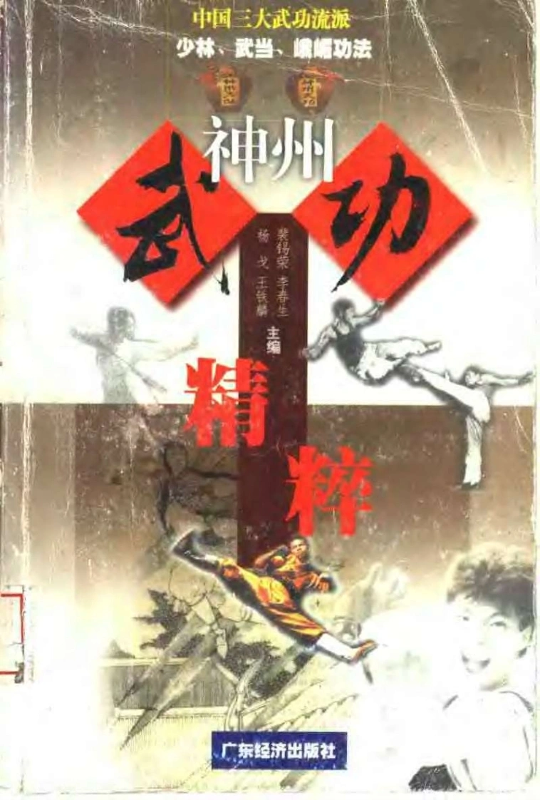《神州武功精粹—中国三大武功流派少林、武当、峨嵋功法》裴锡荣、杨戈、李春生、王铁麟-四书格