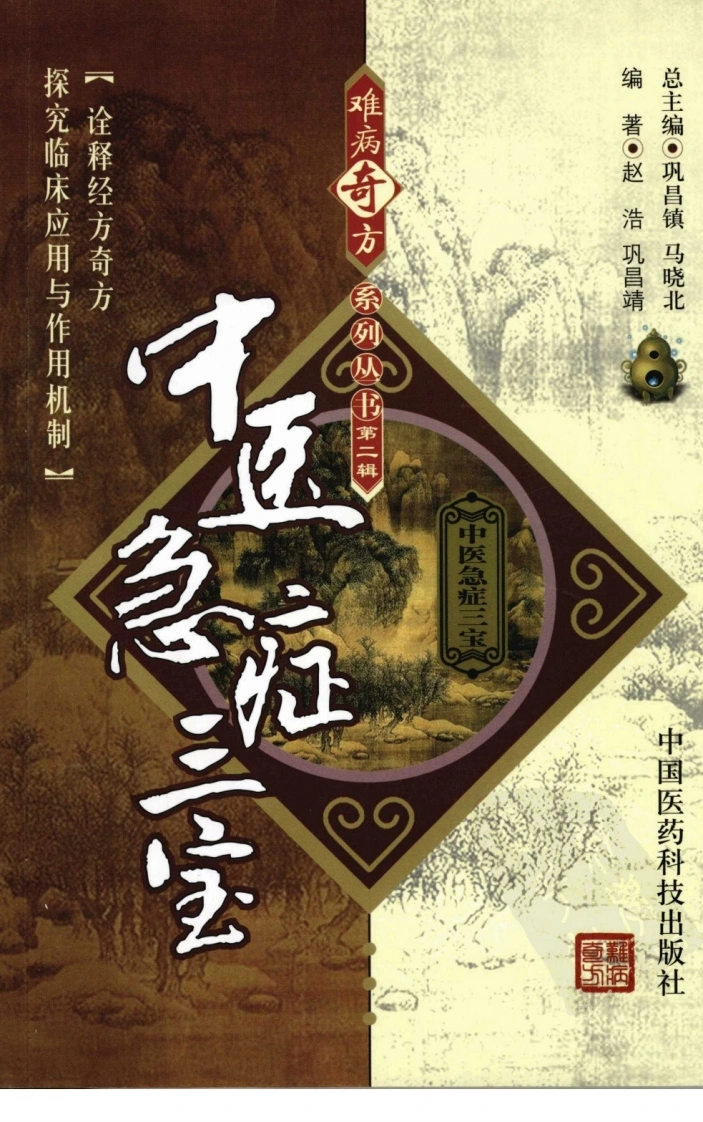【10】难病奇方系列丛书第二辑：中医急症三宝-四书格