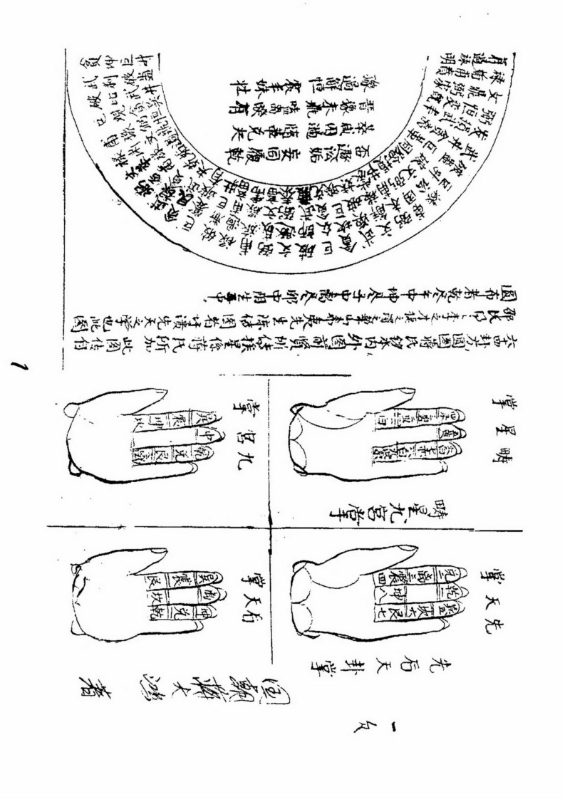 三元地理山水气远挨星图诀_古本