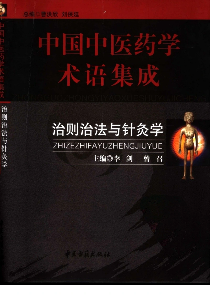 中国中医药学术语集成：治则治法与针灸学（高清版）-四书格