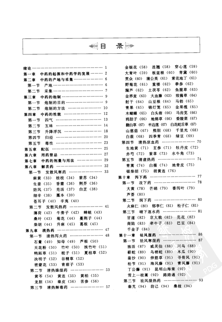 中药学笔记图解