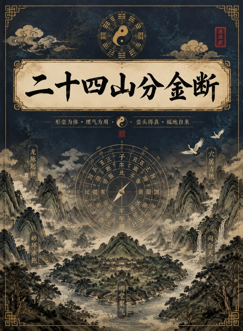 二十四山分金断-四书格