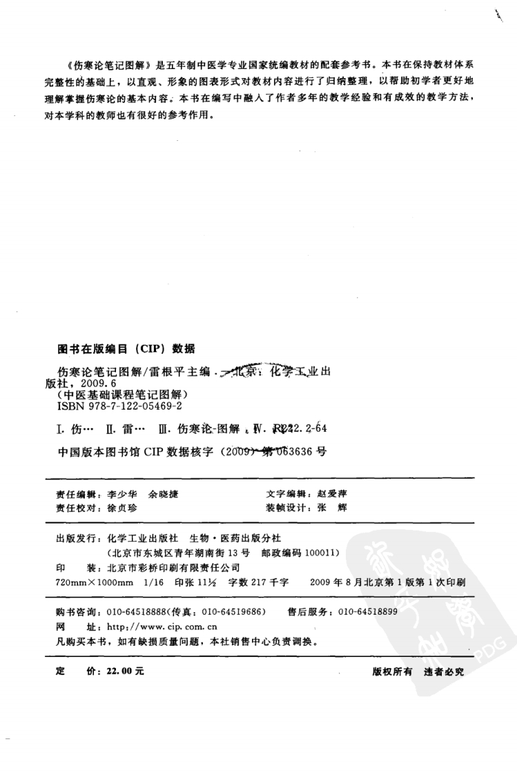 伤寒论笔记图解