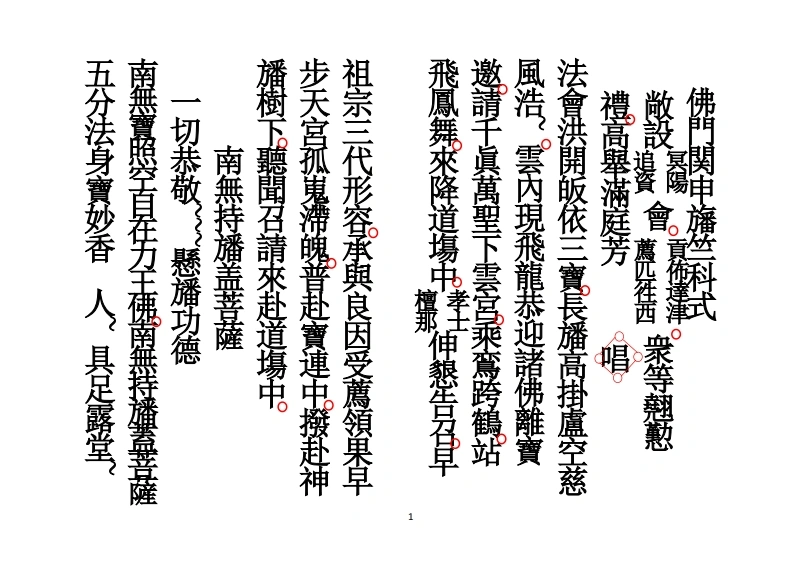 佛门関申旛竺科式