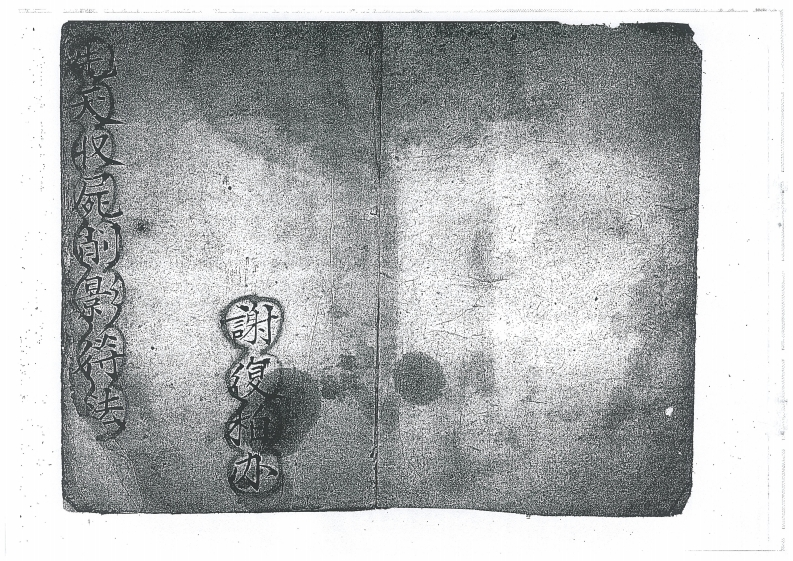 先天收尸削影符法-四书格