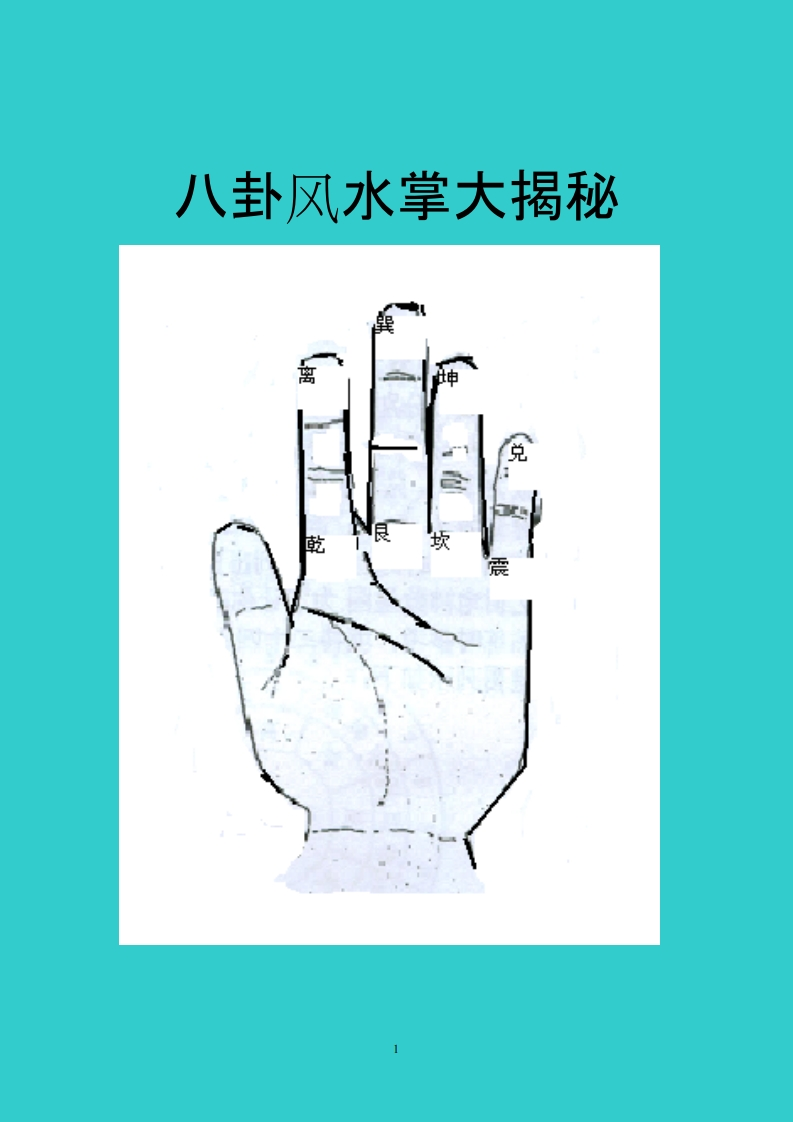 八卦风水掌