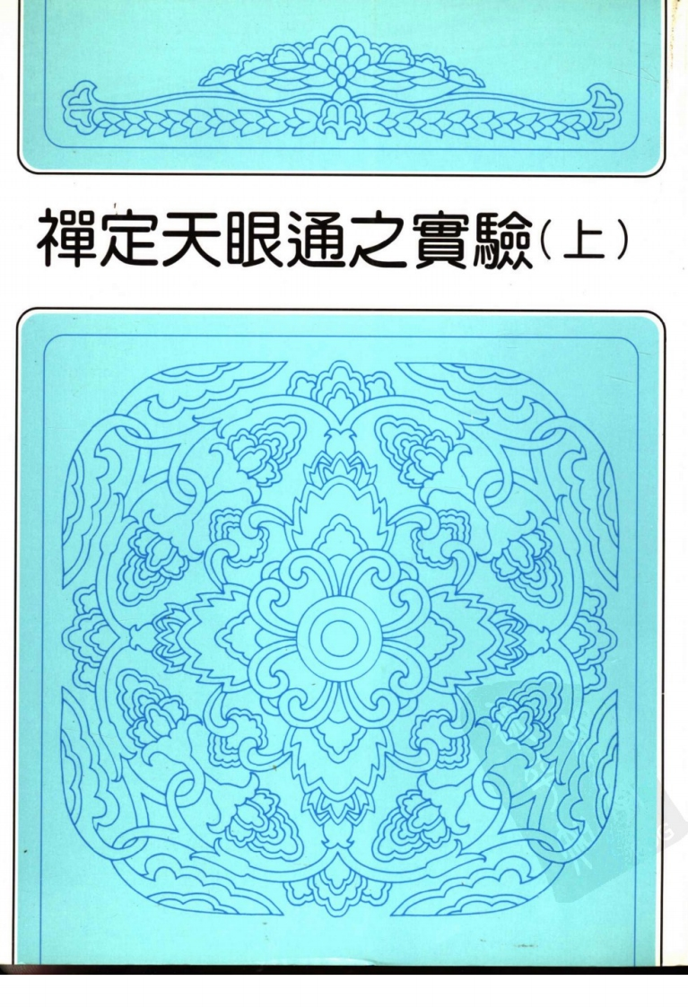冯冯居士-禅定天眼通之实验_上