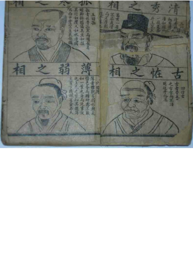 古版麻衣神相-四书格