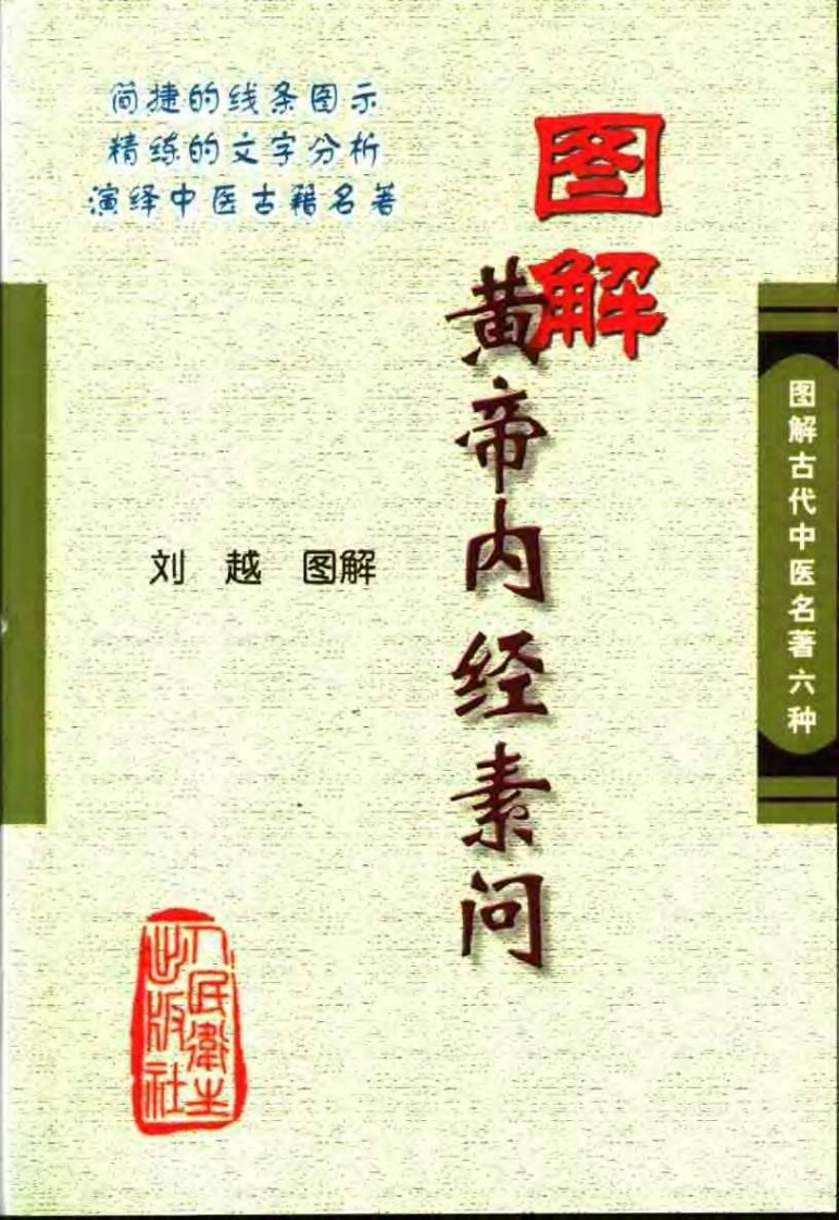图解黄帝内经素问刘越-四书格