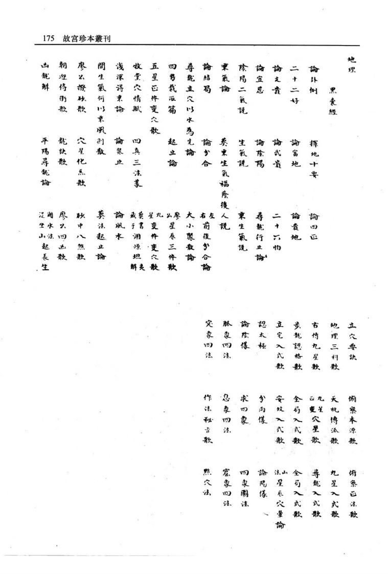 地理黑囊经-四书格