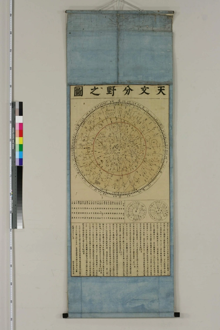 天文分野之図.保井春海-四书格
