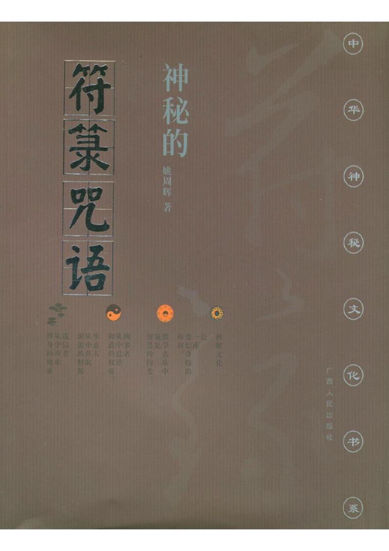 姚周辉-神秘的符箓咒语-民间自疗法及避凶趋吉法研究