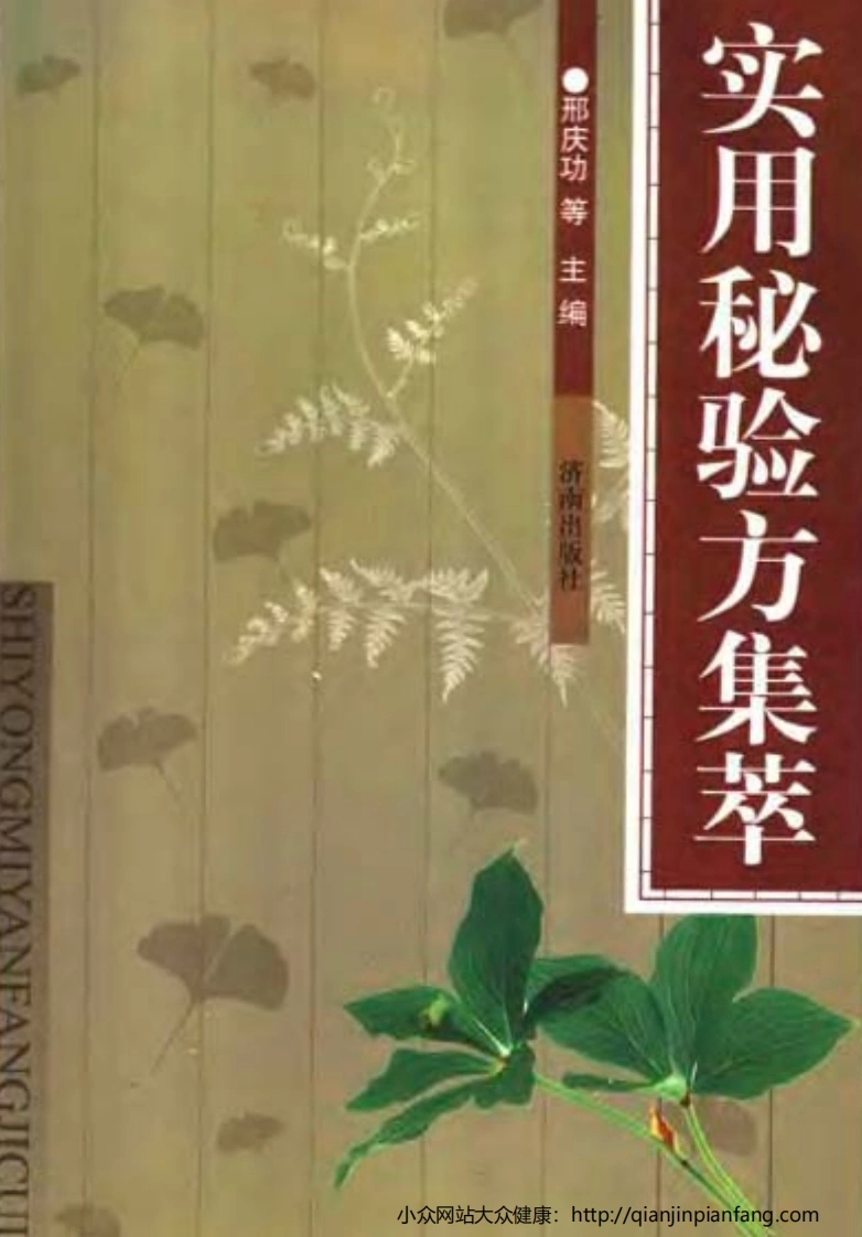 实用秘验方集萃（邢庆功）-四书格