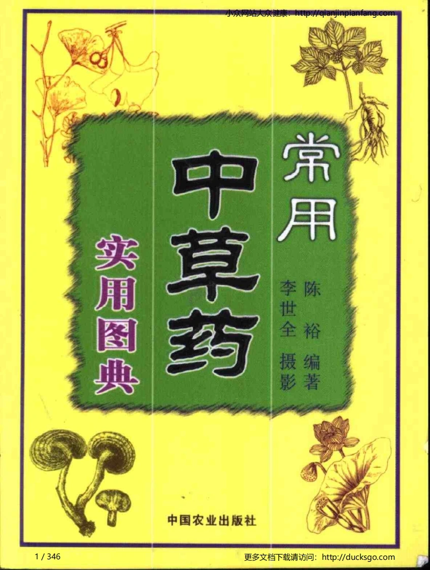 常用中草药实用图典（陈裕）-四书格