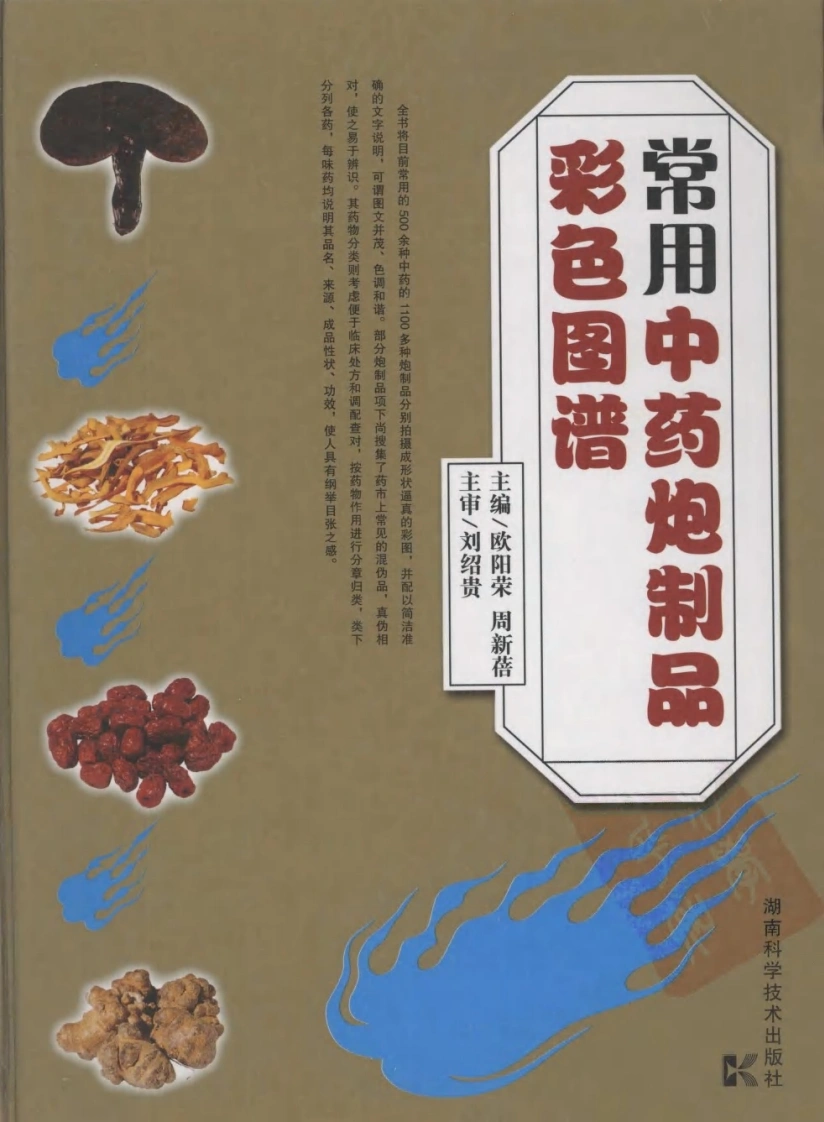 常用中药炮制品彩色图谱（高清版）-四书格