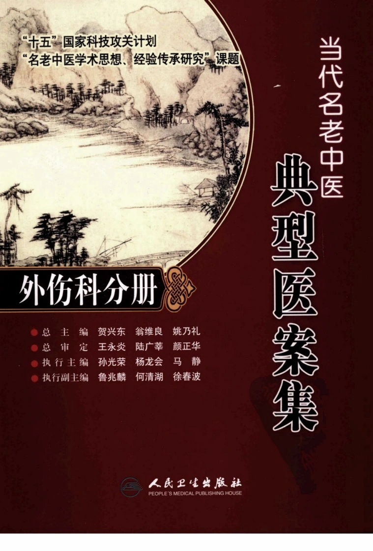 当代名老中医典型医案集—外伤科分册-四书格