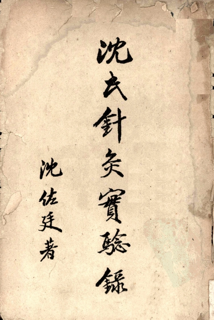 沈氏针灸实验录（上）-四书格