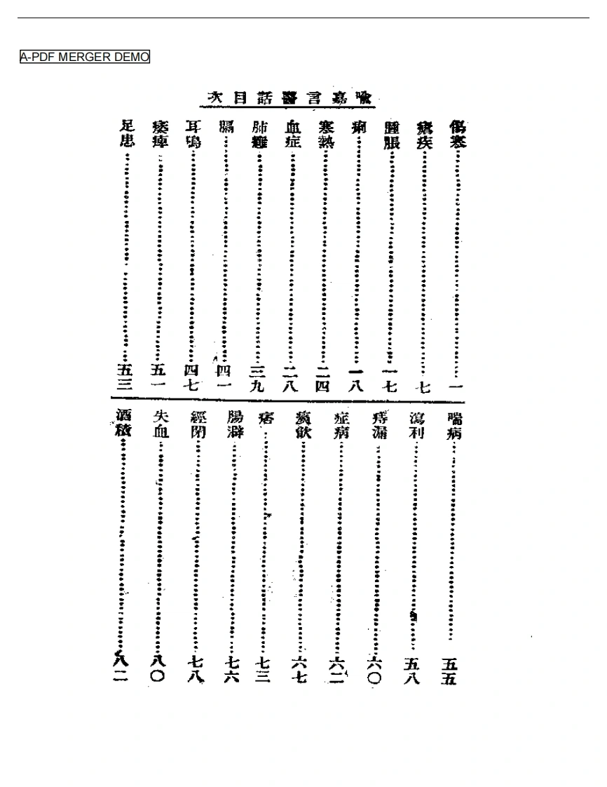 清代名医医话精华—喻嘉言医话精华-四书格