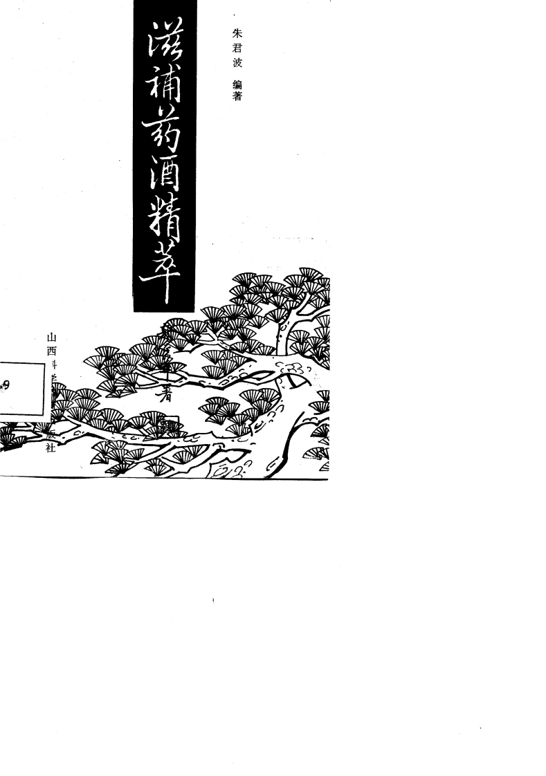 滋补药酒精萃朱君波编著-四书格