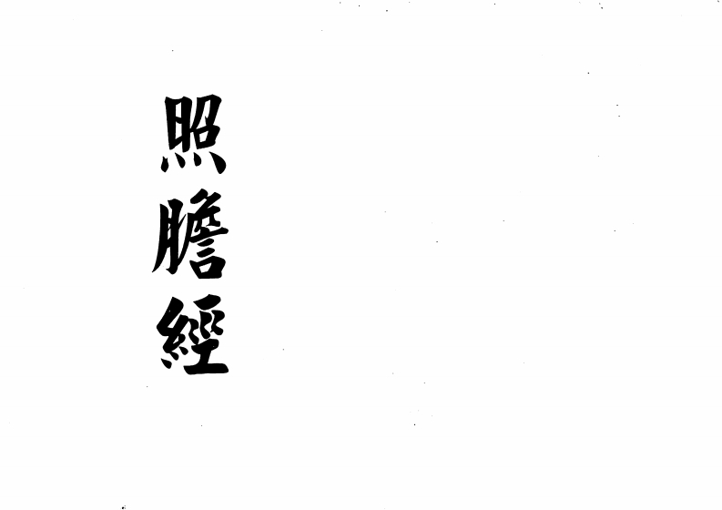 照胆经