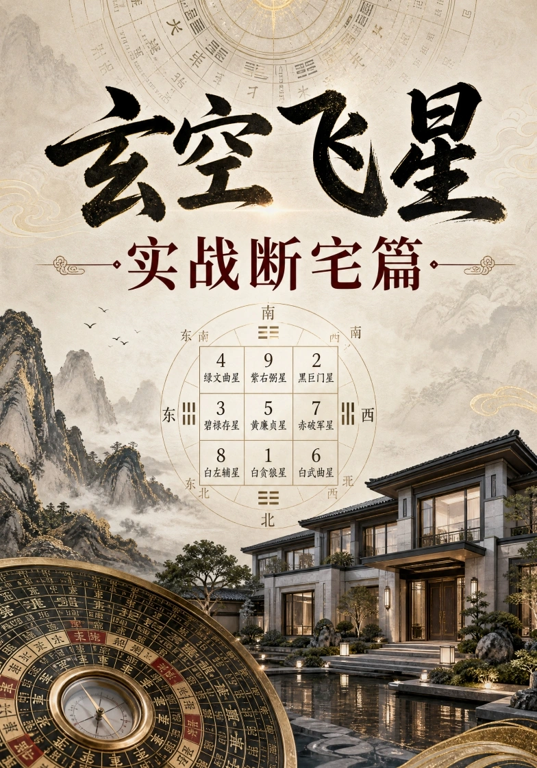 玄空飞星实战断宅篇-四书格