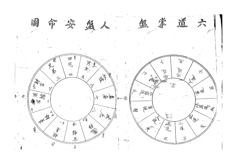 秘传六道一掌经_古本