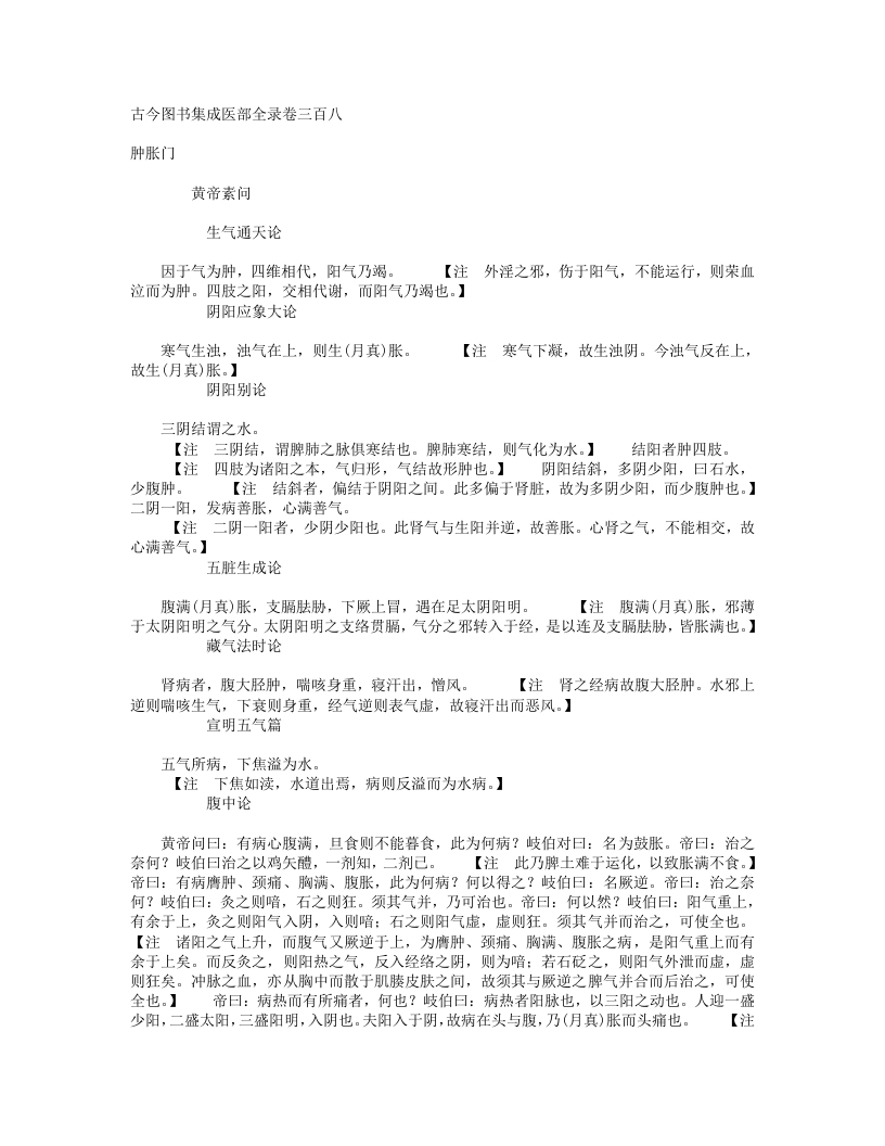 肿胀门