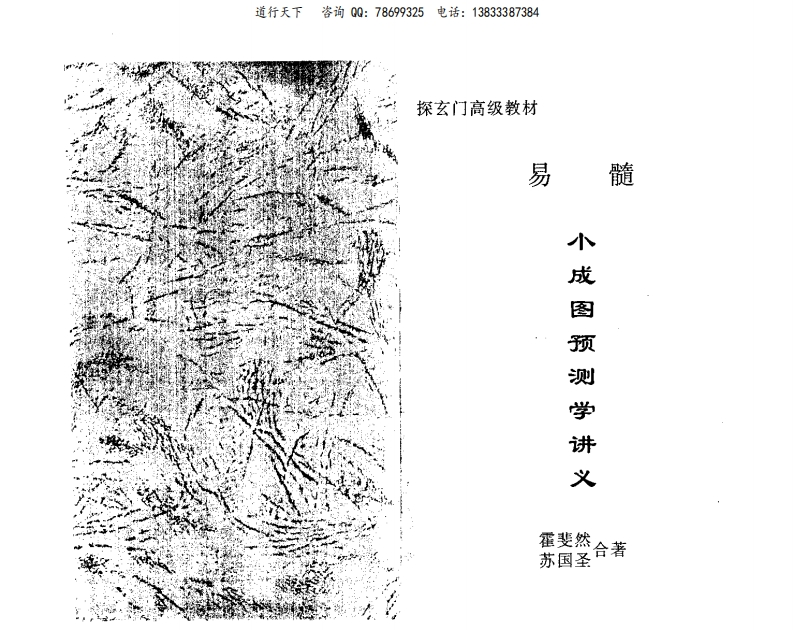 苏国圣_霍斐然_小成图预测学讲义141页