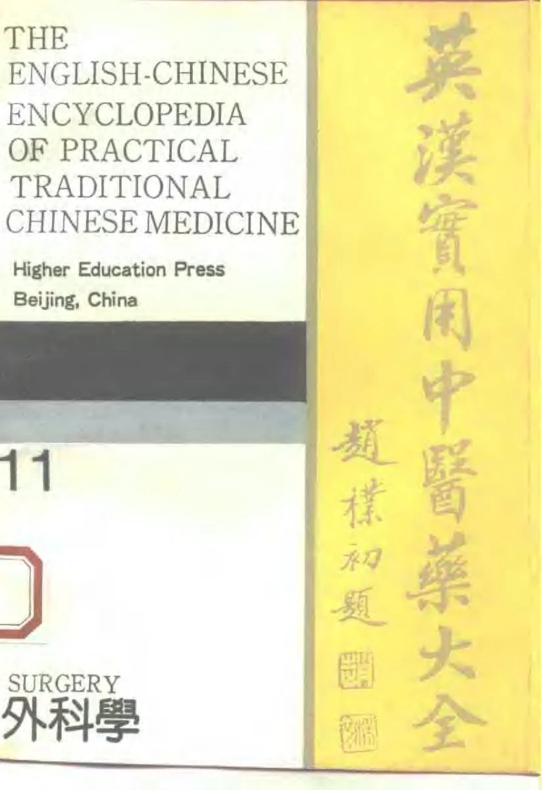 英汉实用中医药大全（11）外科学-四书格