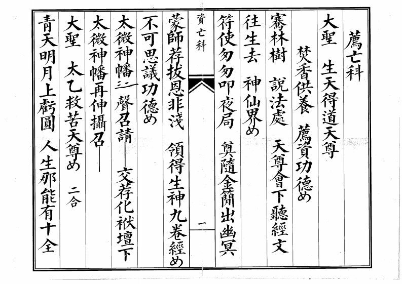 资亡科-四书格