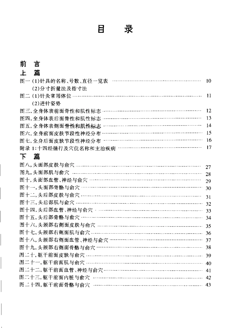 针灸穴位层次解剖图谱（高华龄）-四书格