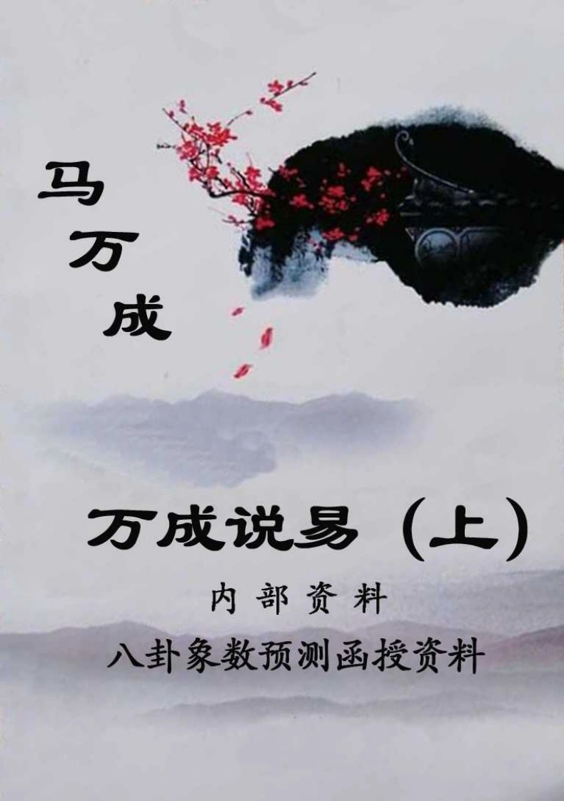 马万成-《万成说易》上398页-四书格