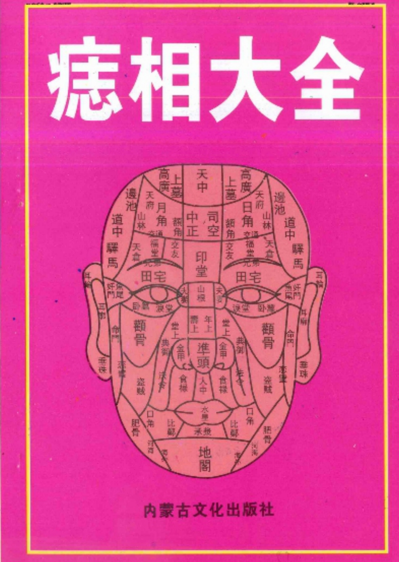 黄山居士-痣相大全